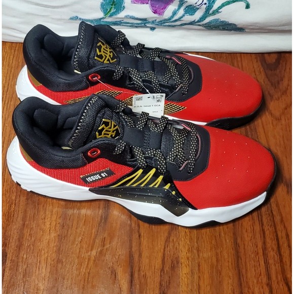 Adidas D.O.N. Issue #1 GCA Basketball Shoes  Mens Red Bounce NWT EF9966 Size 10 main image 3
